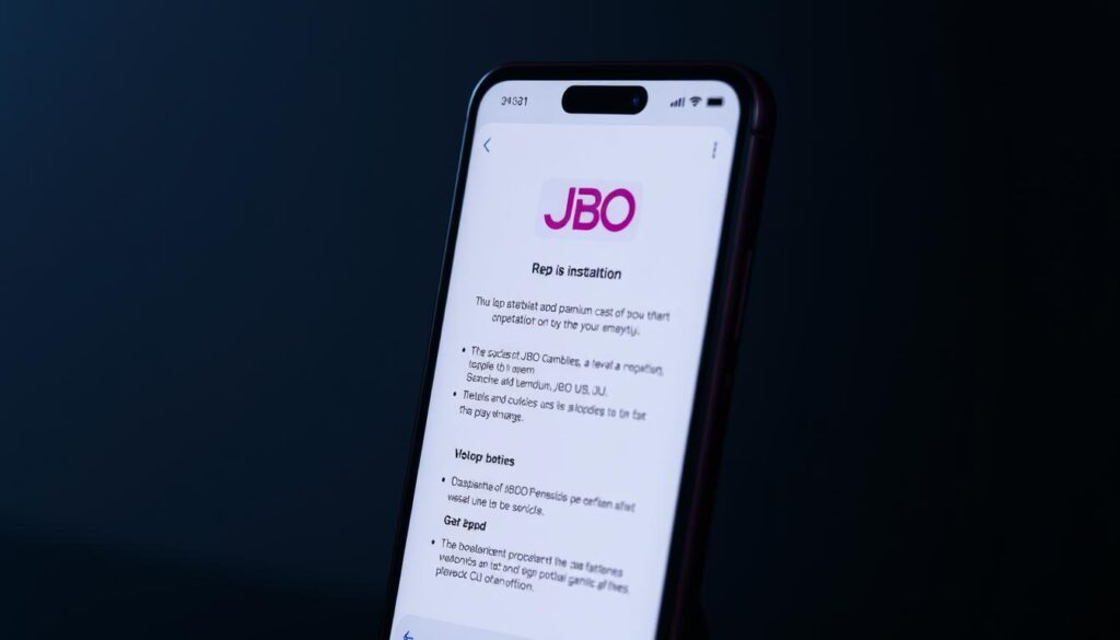 ติดตั้งแอพ JBO